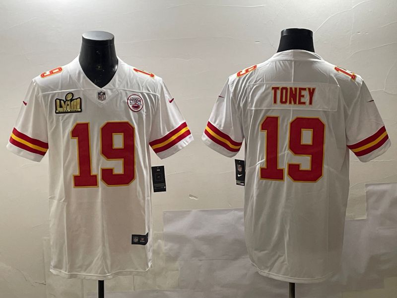 Men Kansas City Chiefs #19 Toney White Second generations 2025 Nike Limited NFL Jersey style 3->kansas city chiefs->NFL Jersey